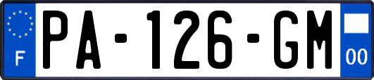 PA-126-GM