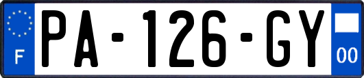 PA-126-GY