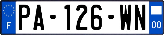 PA-126-WN