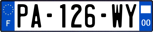 PA-126-WY