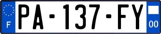 PA-137-FY