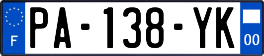 PA-138-YK