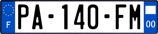 PA-140-FM