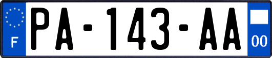PA-143-AA
