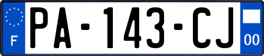 PA-143-CJ