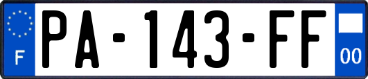 PA-143-FF