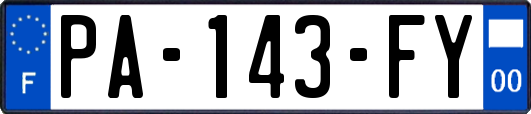PA-143-FY