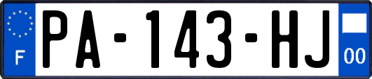 PA-143-HJ