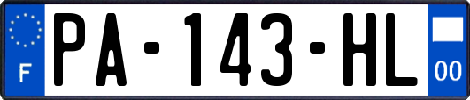 PA-143-HL
