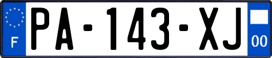 PA-143-XJ