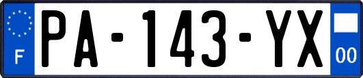 PA-143-YX