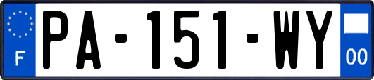 PA-151-WY
