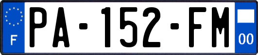 PA-152-FM