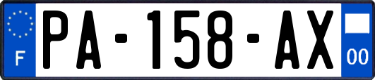 PA-158-AX