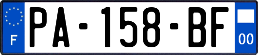 PA-158-BF