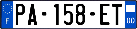 PA-158-ET