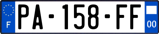 PA-158-FF