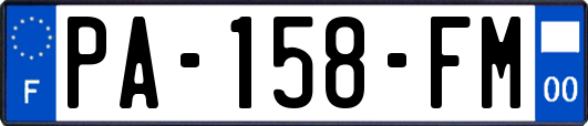 PA-158-FM