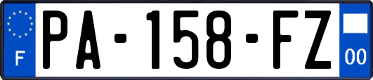 PA-158-FZ