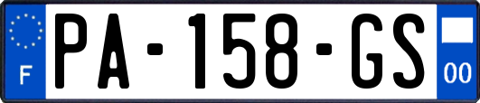 PA-158-GS