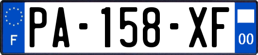 PA-158-XF