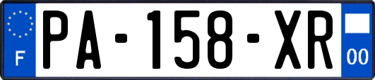 PA-158-XR