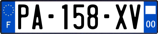 PA-158-XV