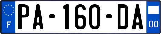 PA-160-DA