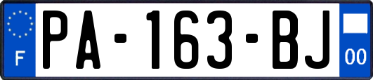 PA-163-BJ