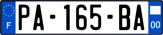 PA-165-BA