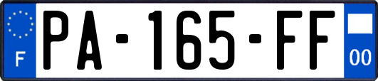 PA-165-FF