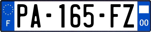 PA-165-FZ