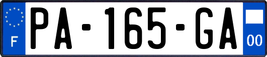 PA-165-GA