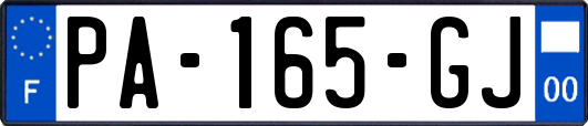PA-165-GJ