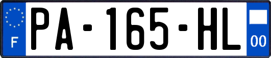 PA-165-HL