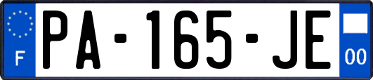 PA-165-JE