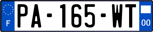 PA-165-WT