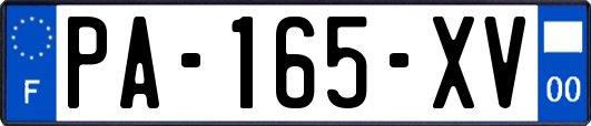 PA-165-XV