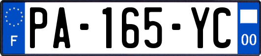 PA-165-YC