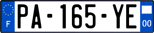 PA-165-YE