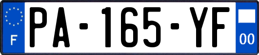 PA-165-YF