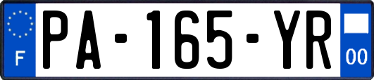 PA-165-YR