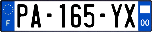 PA-165-YX