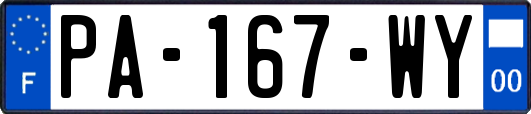 PA-167-WY