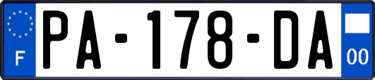 PA-178-DA