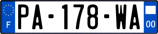 PA-178-WA