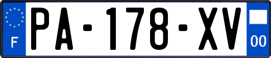 PA-178-XV
