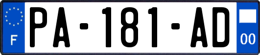 PA-181-AD