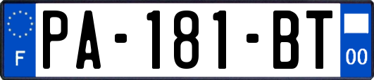 PA-181-BT