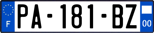 PA-181-BZ